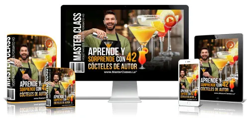 APRENDE Y SORPRENDE CON 42 CÓCTELES DE AUTOR