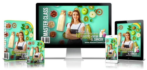 ELABORACIÓN DE 12 LECHES VEGETALES Y JUGOS SALUDABLES PARA EVITAR EL CÁNCER