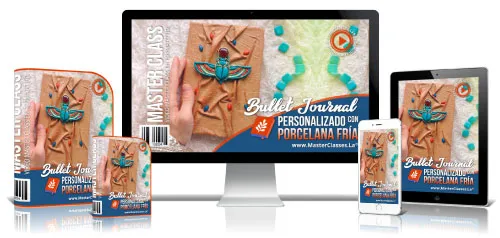 BULLET JOURNAL PERSONALIZADO CON PORCELANA FRÍA